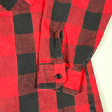Vintage 80’s Rugged Wear Buffalo Plaid Heavy Cotton Flannel Shirt