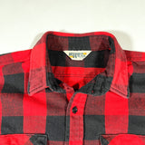 Vintage 80’s Rugged Wear Buffalo Plaid Heavy Cotton Flannel Shirt