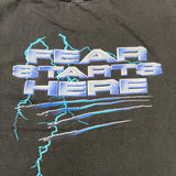 Vintage 90's Snap-On Intimidator Fear Starts Here Lightning T-Shirt