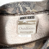 Vintage 90’s Mossy Oak Forest Floor Camo Crewneck Sweatshirt