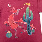Vintage 2004 The Mountain Kokopelli Southwest Cactus T-Shirt