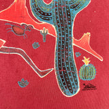 Vintage 2004 The Mountain Kokopelli Southwest Cactus T-Shirt