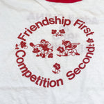 Vintage 70's Friendship First Competition Second China Olympics T-Shirt