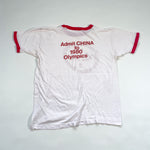 Vintage 70's Friendship First Competition Second China Olympics T-Shirt