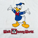 Vintage 80's Donald Duck Walt Disney World Ringer T-Shirt