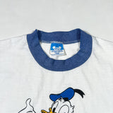 Vintage 80's Donald Duck Walt Disney World Ringer T-Shirt
