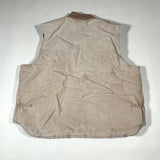 Vintage 90’s Carhartt Sandstone Duck Quilted Vest