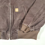 Modern 2008 Carhartt J130 Brown Duck Quilted Active Jacket