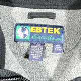 Vintage 90's EbTek Full Zip Fleece Sweatshirt