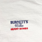 Vintage 90's Burnett's Vodka Berry Bombs T-Shirt