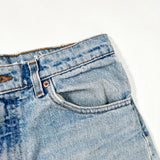 Vintage 1995 Levi’s 550 Cutoff Denim Shorts