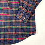 Vintage 90’s Nautica Plaid Flannel Button-Up Shirt