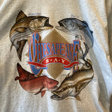 Vintage 90's Chesapeake Bay Fishing T-Shirt