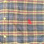 Vintage 90’s Nautica Plaid Flannel Button-Up Shirt