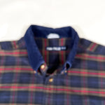 Vintage 90’s Nautica Plaid Flannel Button-Up Shirt