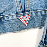 Vintage 90’s Guess Jeans USA Made Cropped Denim Jacket
