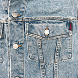 Vintage 90’s Guess Jeans USA Made Cropped Denim Jacket