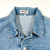 Vintage 90’s Guess Jeans USA Made Cropped Denim Jacket