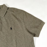 Vintage 90’s Polo by Ralph Lauren Heather Gray Piqué Polo Shirt