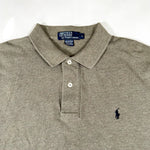 Vintage 90’s Polo by Ralph Lauren Heather Gray Piqué Polo Shirt