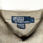 Vintage 90’s Polo by Ralph Lauren Heather Gray Piqué Polo Shirt