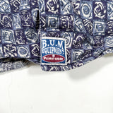 Vintage 90’s B.U.M. Equipment Abstract Pattern Button Up Shirt
