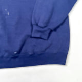 Vintage 90’s Jerzees Blank Navy Blue Crewneck Sweatshirt