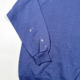 Vintage 90’s Jerzees Blank Navy Blue Crewneck Sweatshirt