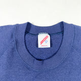 Vintage 90’s Jerzees Blank Navy Blue Crewneck Sweatshirt