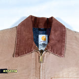 Vintage 2004 Carhartt Detroit J01 BRN Lined Jacket