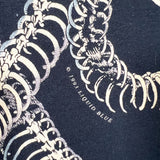 Vintage 1993 Liquid Blue Medusa Skull Snake AOP T-Shirt
