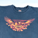 Vintage Y2K Harley Davidson Eagle Alaska T-Shirt