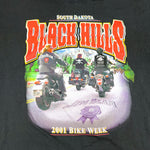 Vintage 2001 Black Hills Bike Week Jim Beam T-Shirt