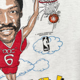 Vintage 80’s Julius Erving Dr. J 76ers Prescription Ringer T-Shirt
