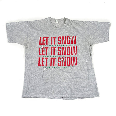Vintage 90's Let is Snow T-Shirt