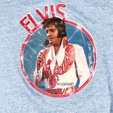 Vintage 70's Elvis in Concert Tri-Blend Ringer T-Shirt