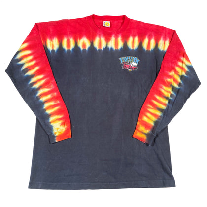 Vintage 90's Capt. Pells Fairfax Crabhouse Tie Dye T-Shirt