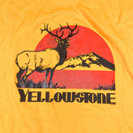 Vintage 1981 Yellowstone Park Buck Souvenir T-Shirt