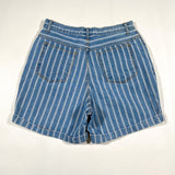 Vintage 90's LA Blues Striped Denim Shorts