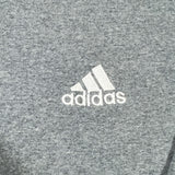 Vintage 90's adidas Gray Embroidered Logo Crewneck Sweatshirt