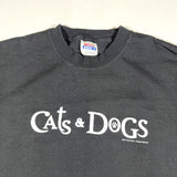 Vintage 2001 Cats & Dogs Movie Promo T-Shirt