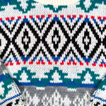 Vintage 80’s Sir Michael Knitwear Fair Isle Youth Sweater