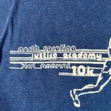 Vintage 1983 North Carolina Justice Academy 3rd Annual 10K T-Shirt