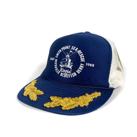 Vintage 1988 Reedville Bluefish Derby Coors Trucker Hat