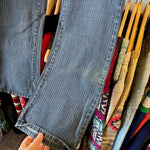 Vintage 90's Lightweight Denim Pinstripe Pants