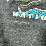 Vintage 1993 Jacksonville Jaguars Banned Logo NFL T-Shirt