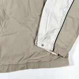 Modern Y2K GAP Two-Tone Beige & Cream Cotton Windbreaker Jacket