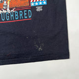 Vintage 90's Kentucky Thoroughbred Horse Racing Graphic T-Shirt