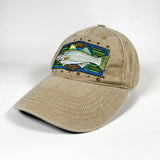 Vintage 90's Striped Bass Whitmore Chevrolet Hat