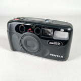 Vintage 1991 Pentax IQZoom 60-X Point & Shoot 35mm Film Camera